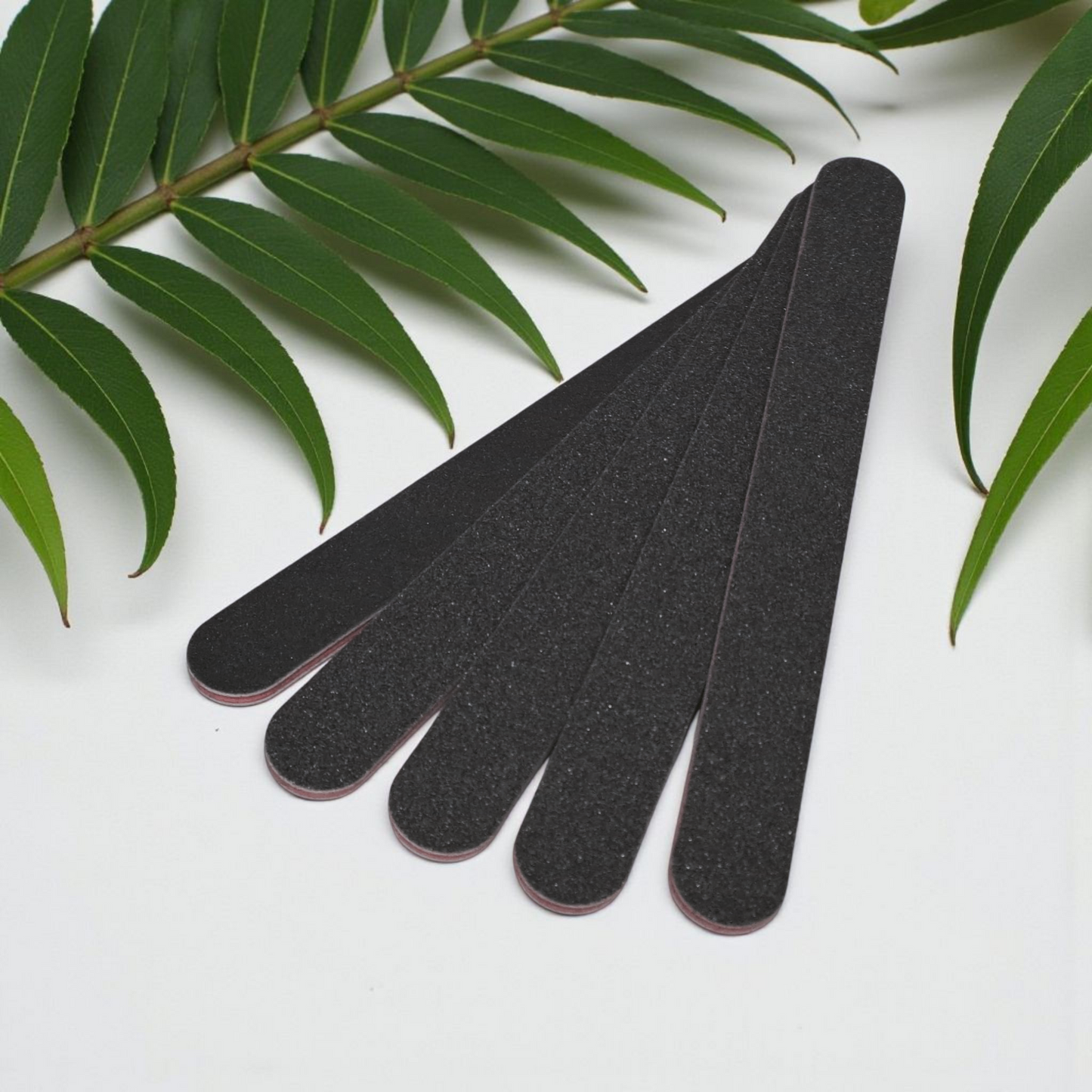 Emery Nail File 100/180 Black/Red 5 Units