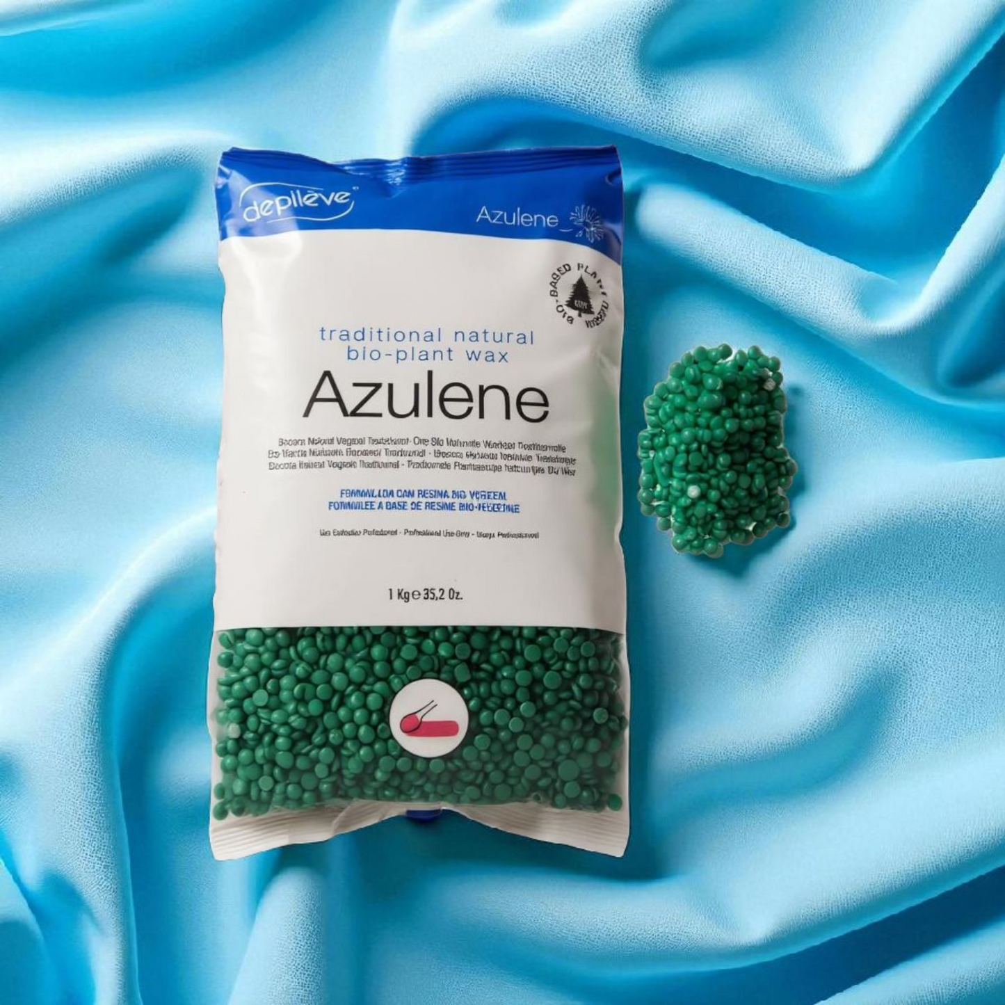 Depileve Azulene Hot Wax 1kg (Beads)
