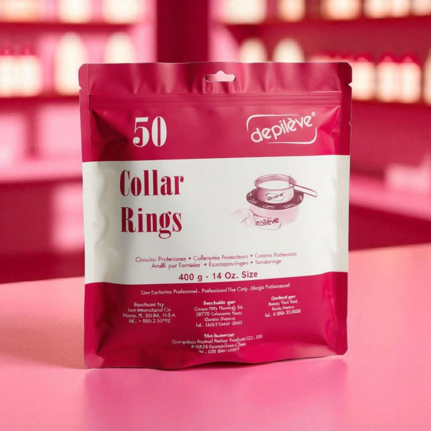 Depileve Wax Collars - 400g 50's
