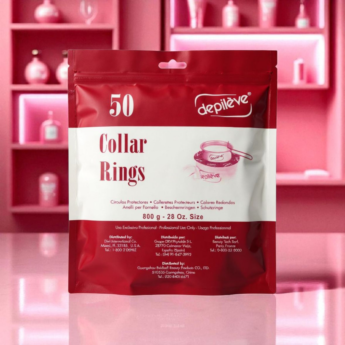 Depileve Wax Collars 800g 50's