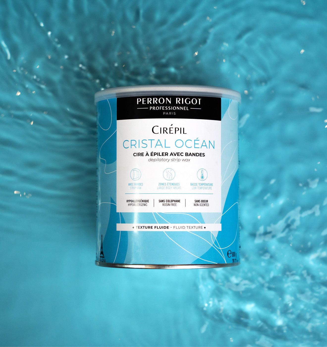 Cirépil Cristal Océan Strip Wax 800g