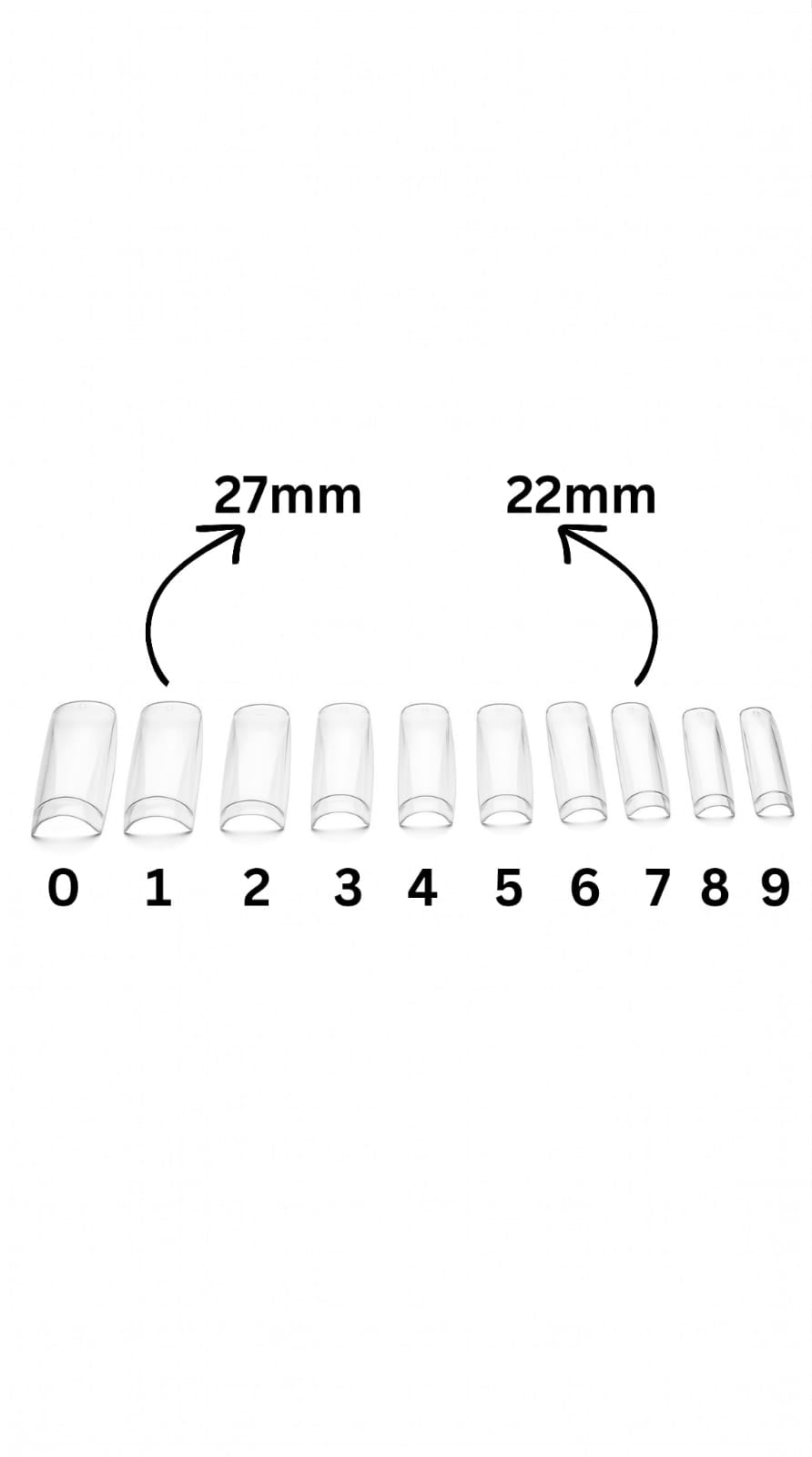 Tips Cut Out Clear 100’s