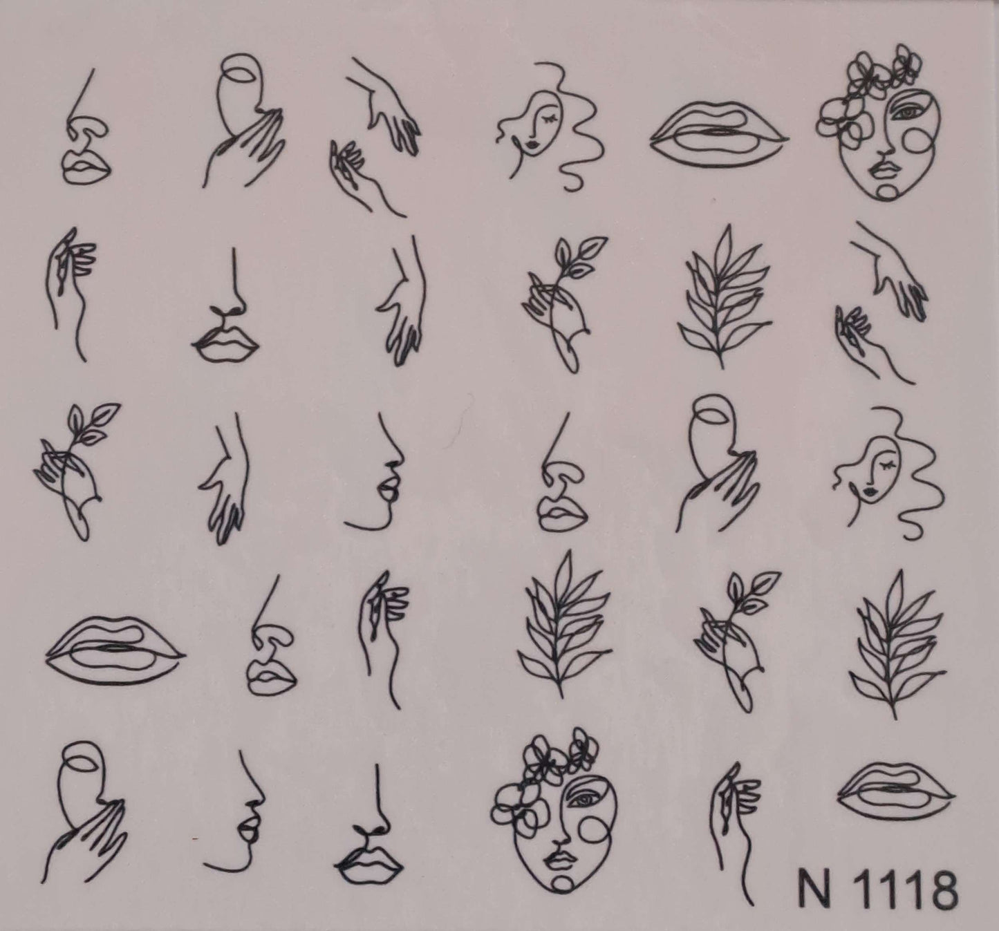Waterart Slider Faces N1116