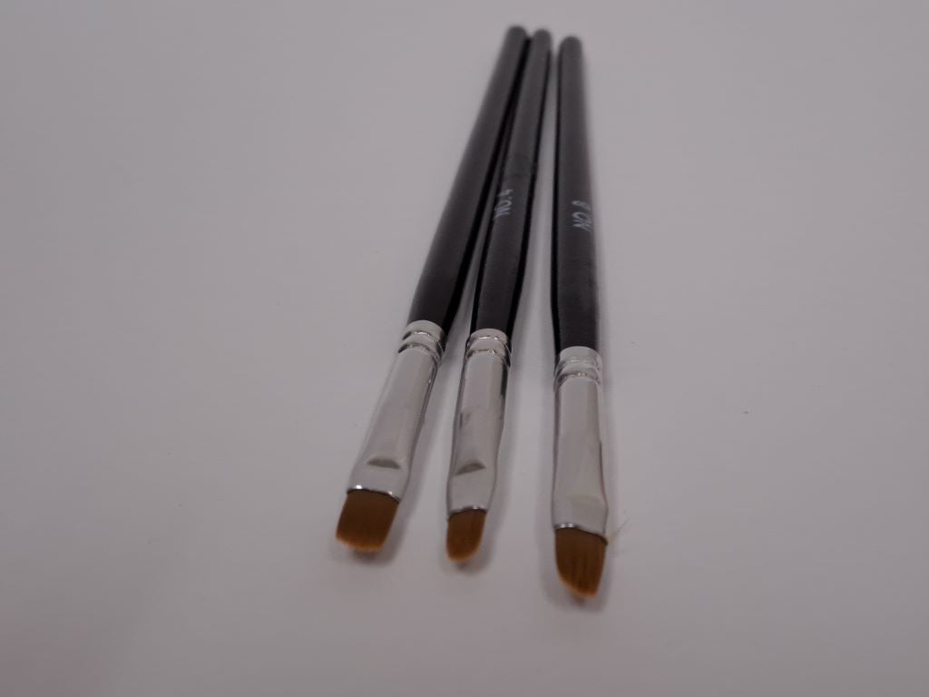 Flat Brush Black Handle