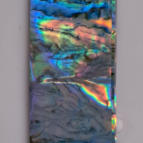 Foil Strip Capturing The Sunset In Shells