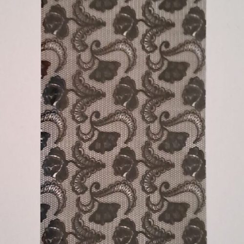 Foil Strip Lacey Flowers