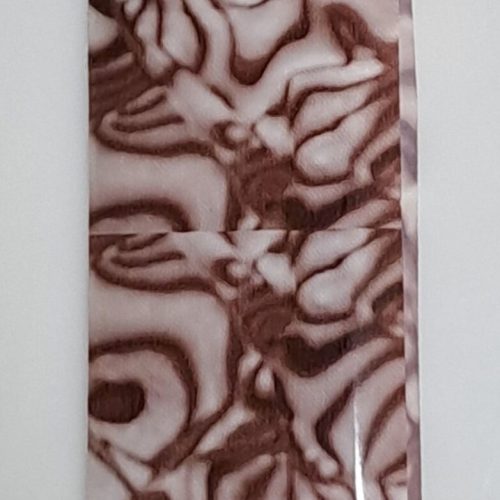 Foil Strip On The Verge Of Marble