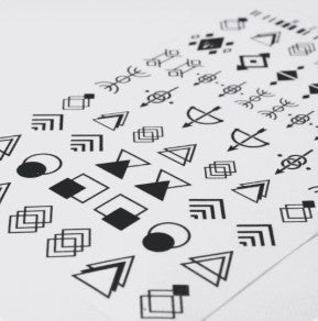 Waterart Slider Geometric Patterns N1226