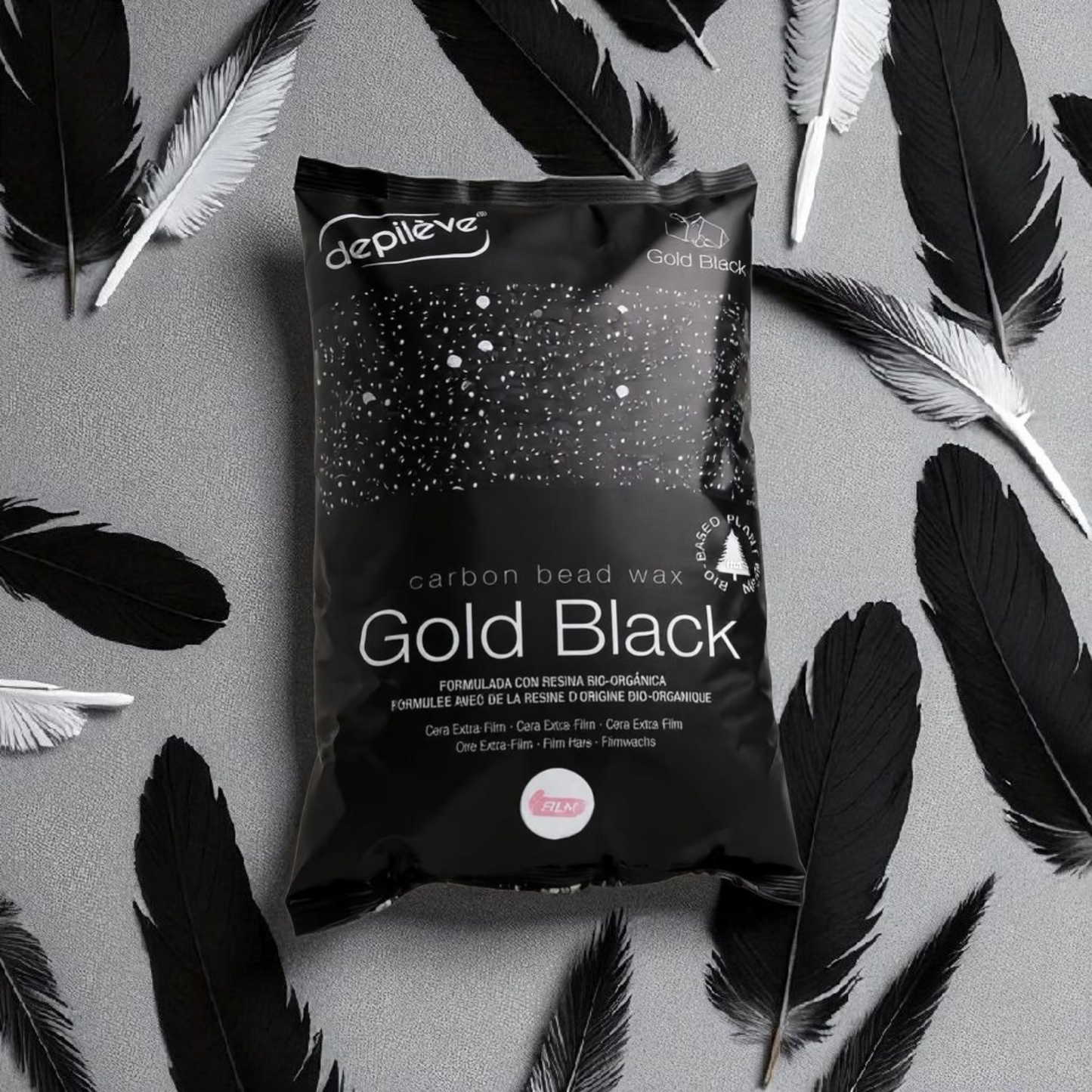 Depileve Gold Black Carbon Film Wax 1kg