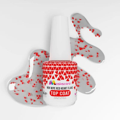 Hearts Top Coat -Non-Wipe