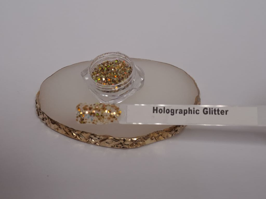 Holographic Glitter Gold