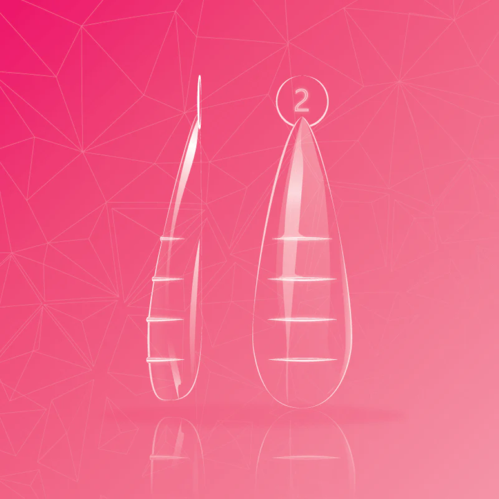 Stiletto Shape- Dual Form Revolution Nail Tips