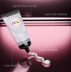 Satin White Infinity Gel