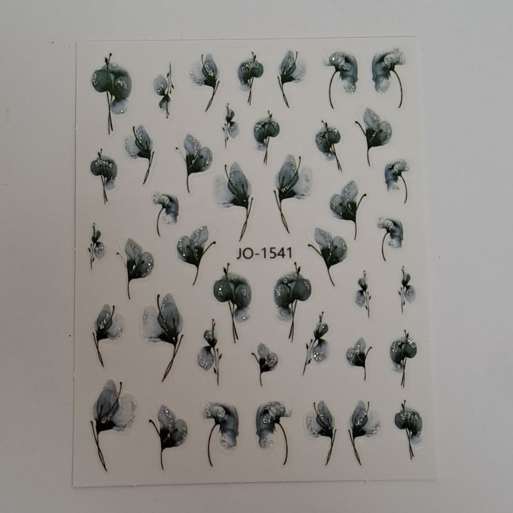 Flowers Nail Art Sticker JO-1541