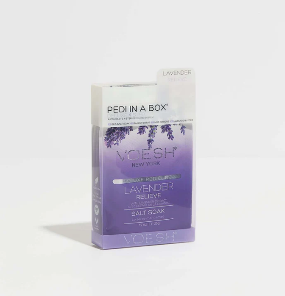 Lavender Relieve- Pedi in a Box 4 Step