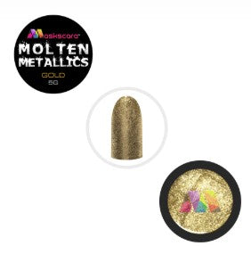 Gold-Molten Metallic Gel