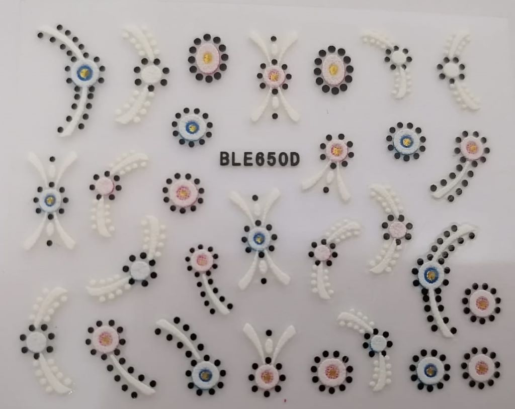 Nail Art Sticker dotting all around