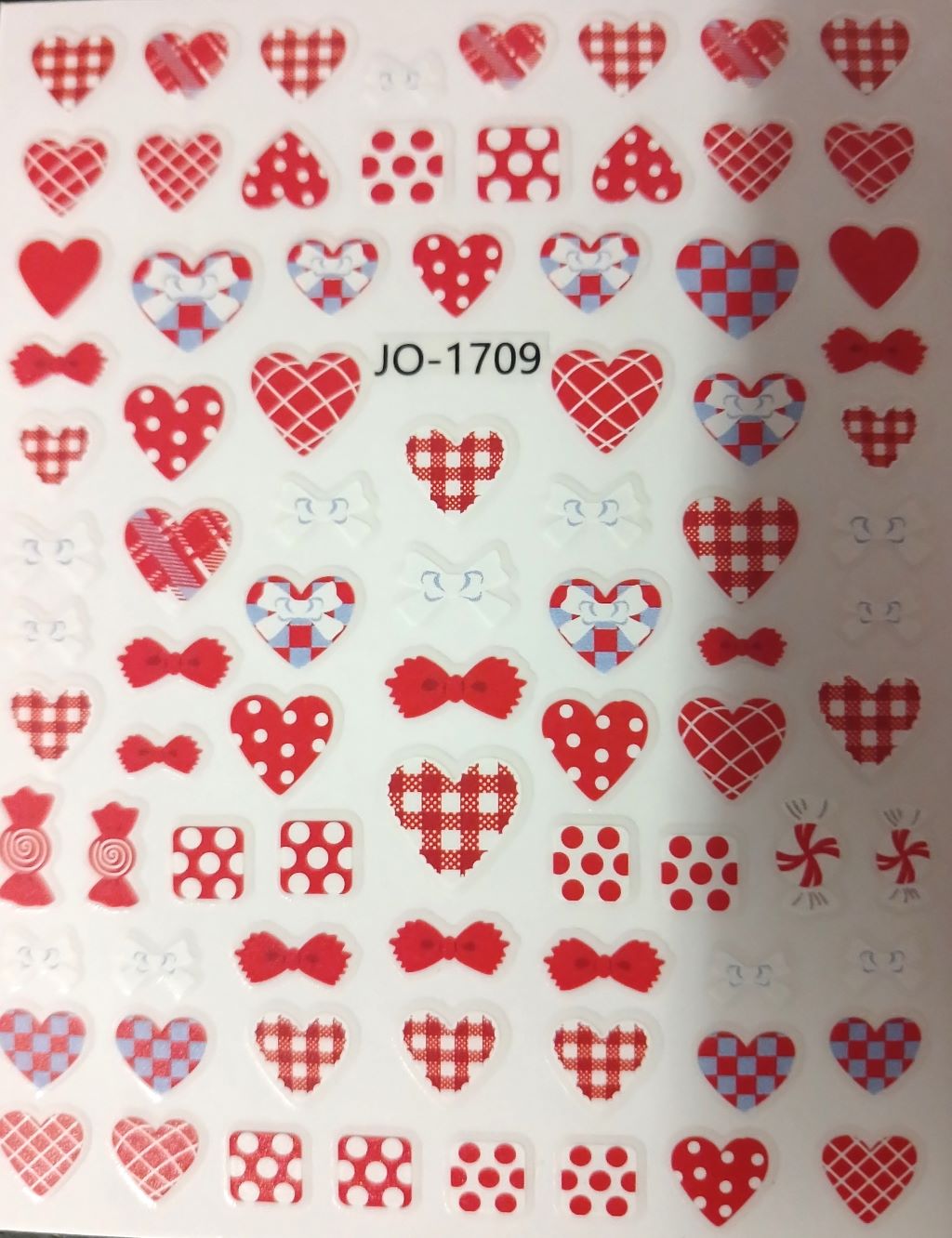 Valentine’s Nail Art Sticker JO-1709