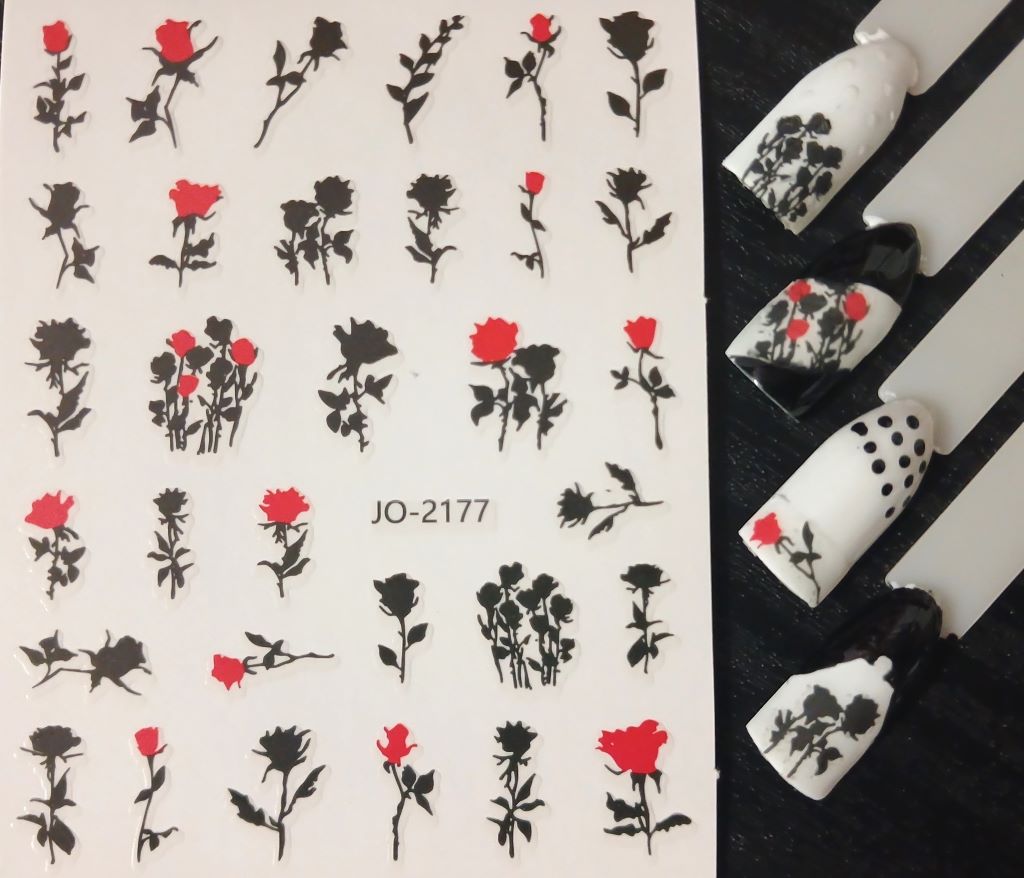 Valentine’s Nail Art Sticker JO-2177