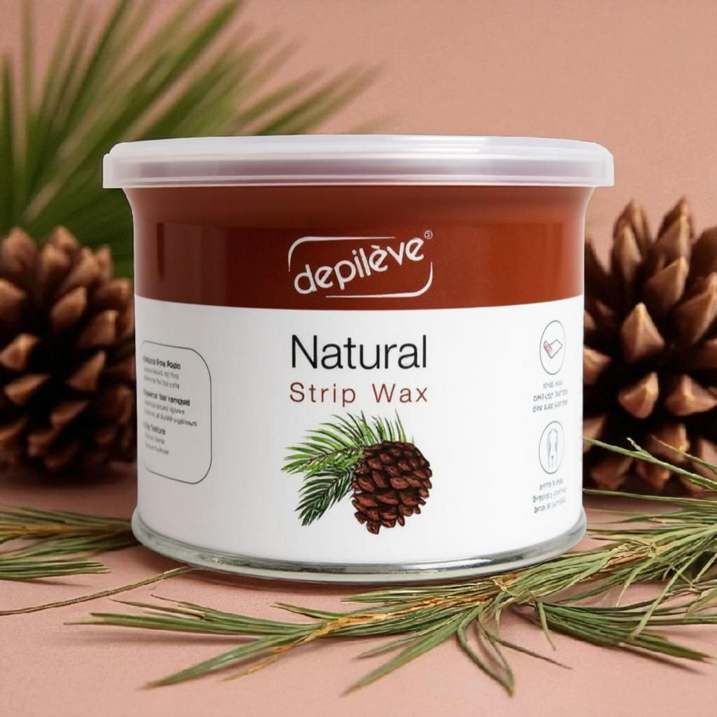 Depileve Natural Pine Strip Wax 400g
