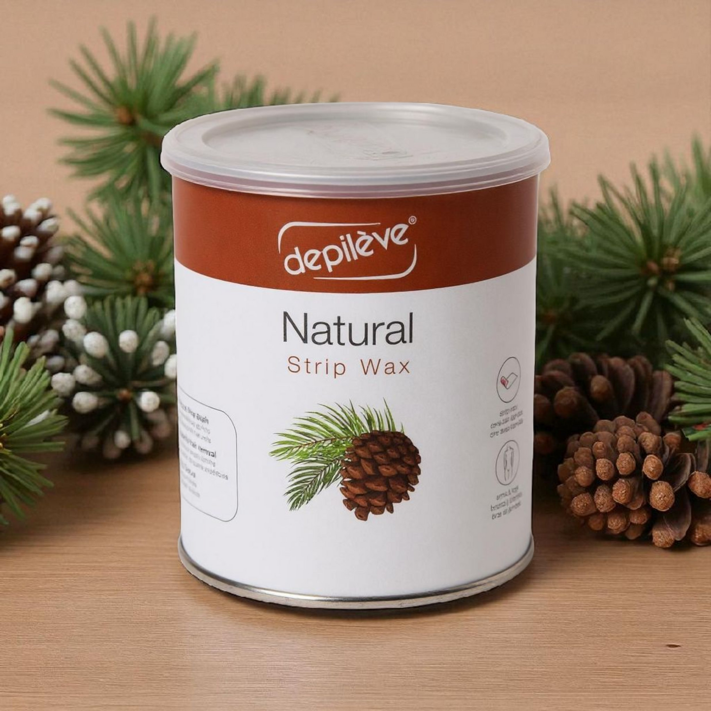 Depileve Natural Pine Strip Wax 800g