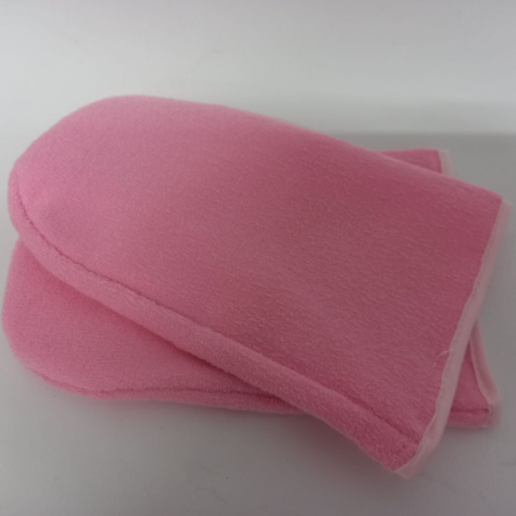 Paraffin Mittens Pair Pink