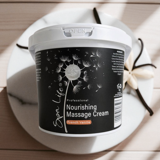 Spa Life Nourishing Massage Cream French Vanilla 1kg