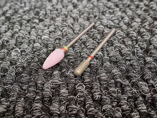 Drill Bits Pink Cone + Cuticle Bit Combo