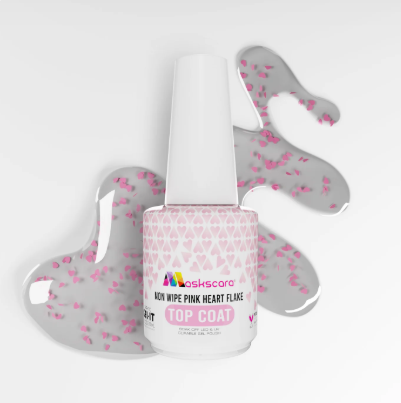 Hearts Top Coat -Non-Wipe