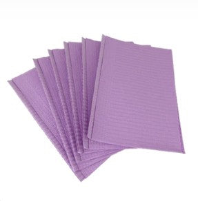 Purple -Disposable Lint Free Table Mat - 125pcs