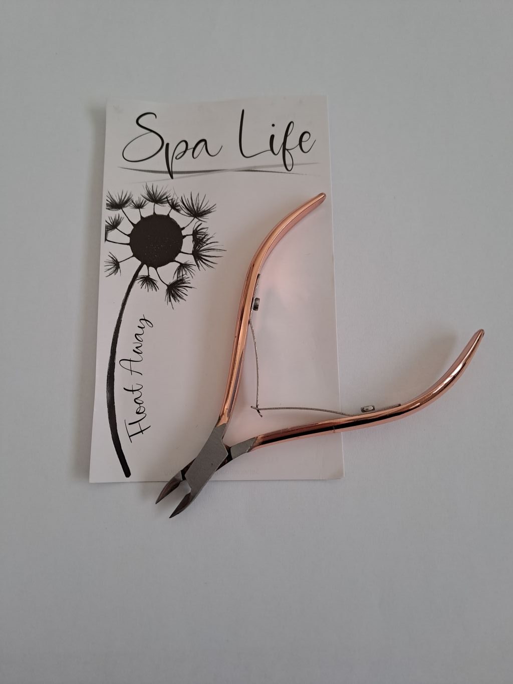 Spa Life Cuticle Nipper Rose Gold