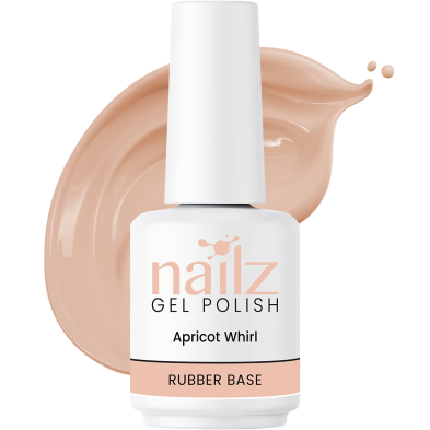 Nailz - Rubber Base Gel - Apricot Whirl