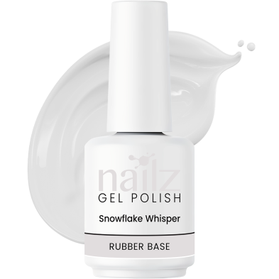 Nailz - Rubber Base Gel - Snowflake Whisper