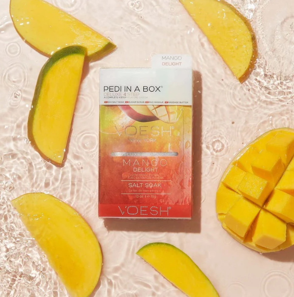 Pedi in a Box 4 Step Mango Delight CLEARANCE SALE