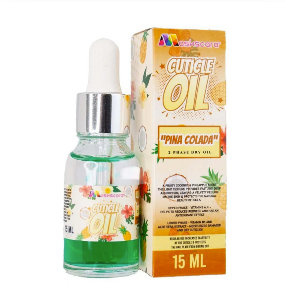 2 Phase Dry Cuticle Oil - Pina Colada CLEARANCE SALE