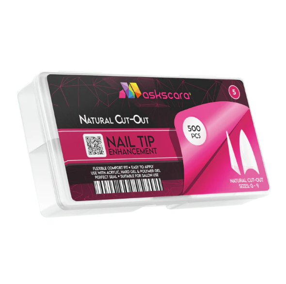 Cut Out Tips - Clear Stiletto CLEARANCE SALE