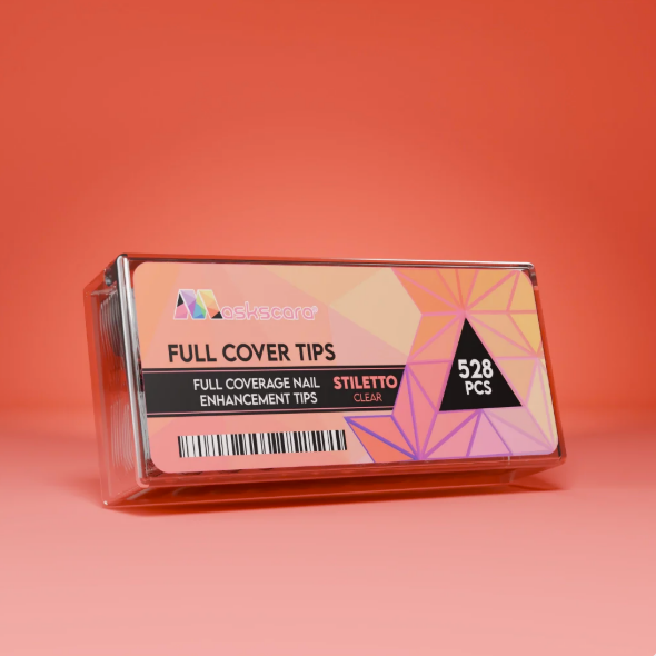 Full Cover Clear Stiletto Long Tips CLEARANCE SALE