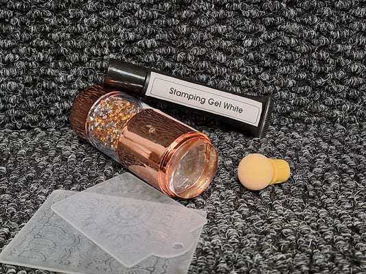 Stamping Gel + Ombre Sponge + Jelly Stamper Combo