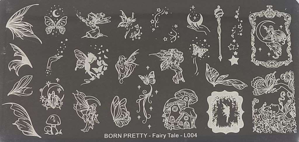 Stamping Plate Born Pretty – Fairy Tale L004