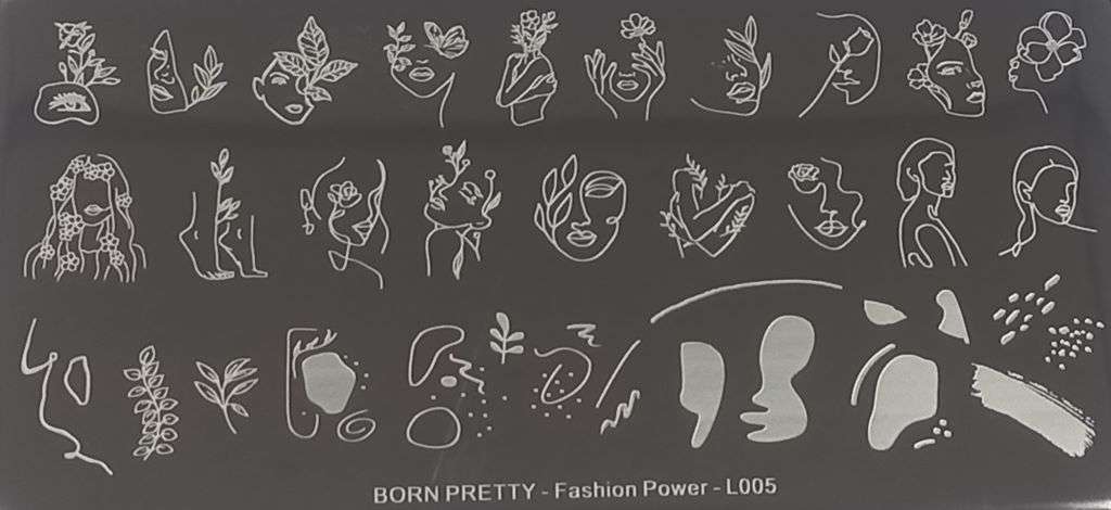 Stamping Plate Born Pretty – Fashion Power L005