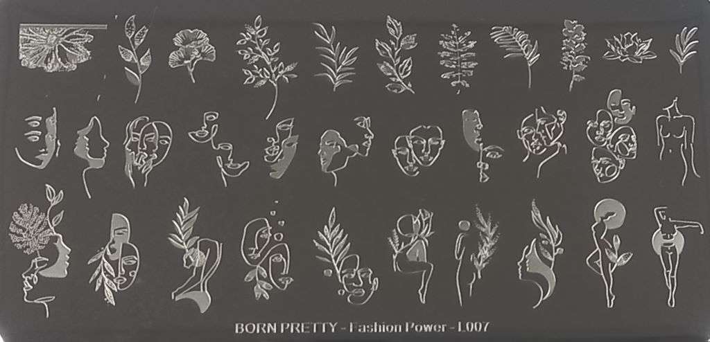 Stamping Plate Born Pretty – Fashion Power L007