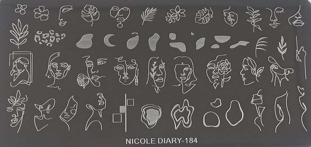 Stamping Plate Nicole Diary-184