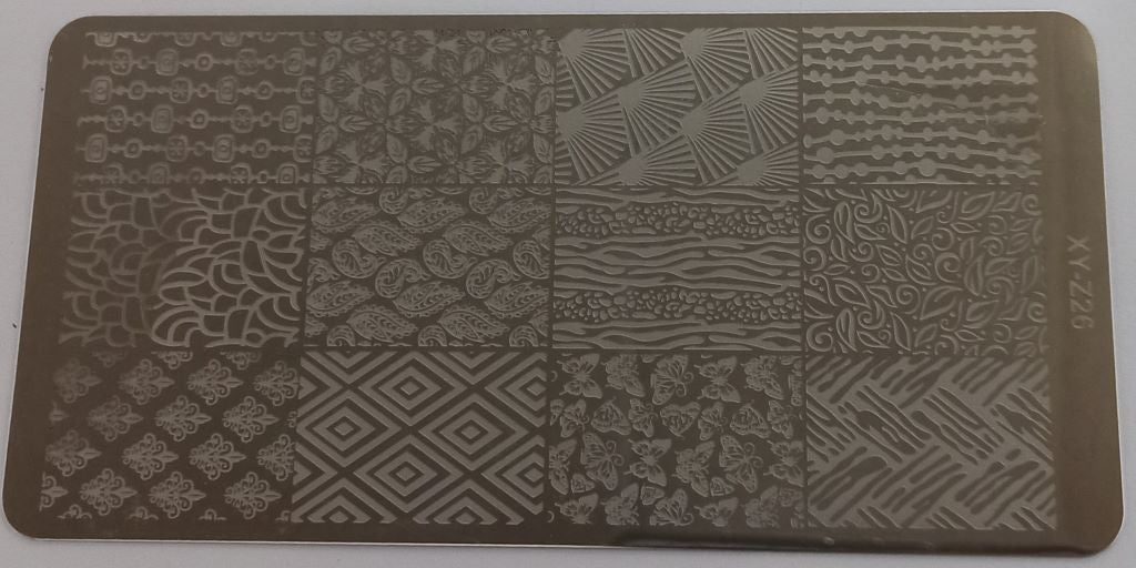 Stamping Plate XYZ26