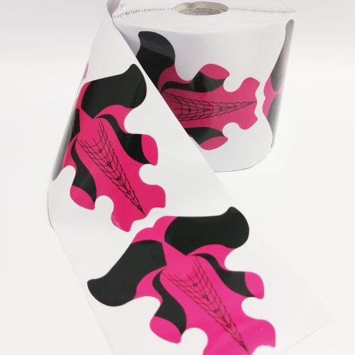 Pink - Professional Nail Forms - (500 Pcs)