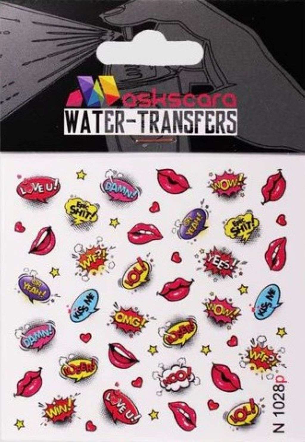 Maskscara Waterart Slider Pop Art Icons N1028