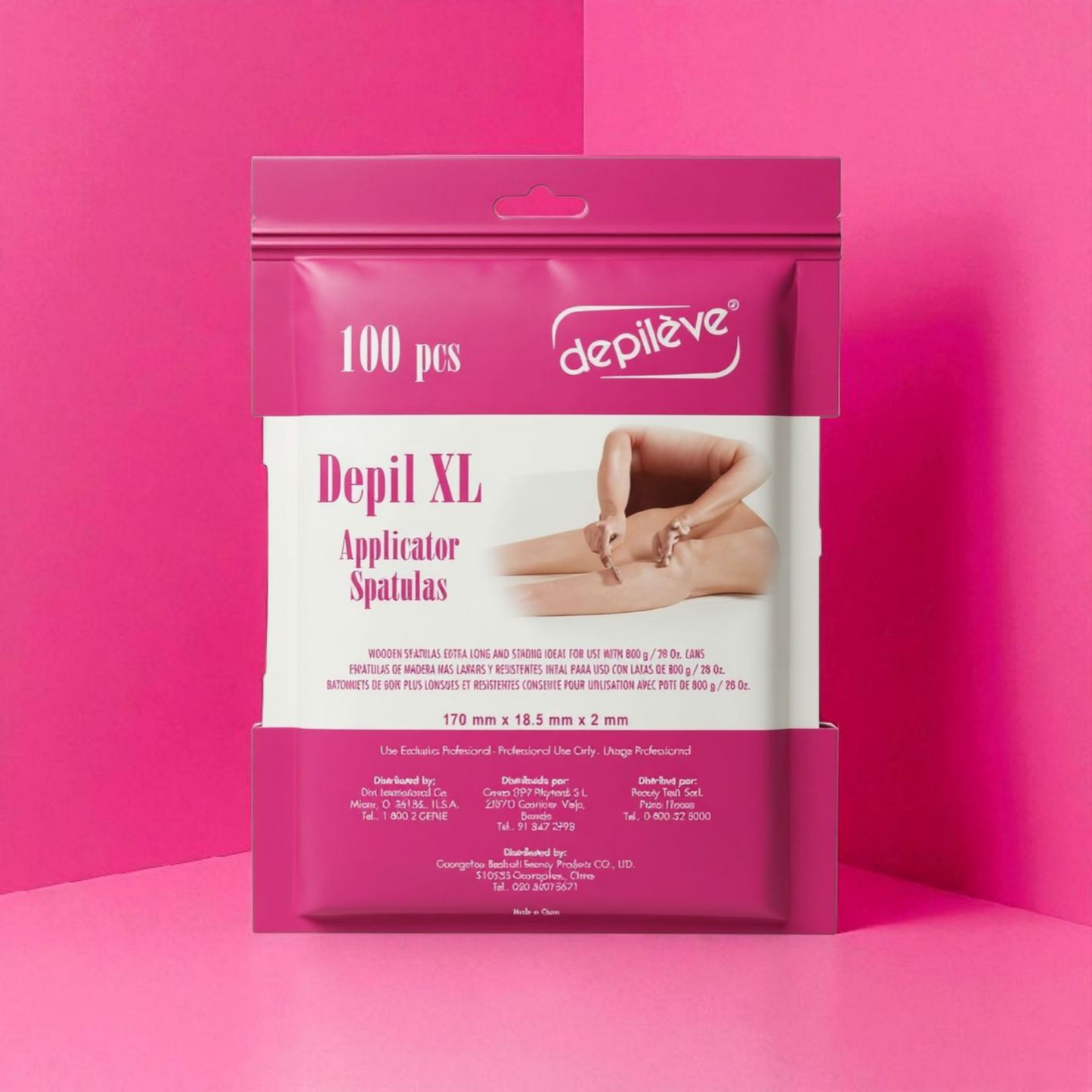 Depileve Depil XL Body Applicator Spatulas 100pcs