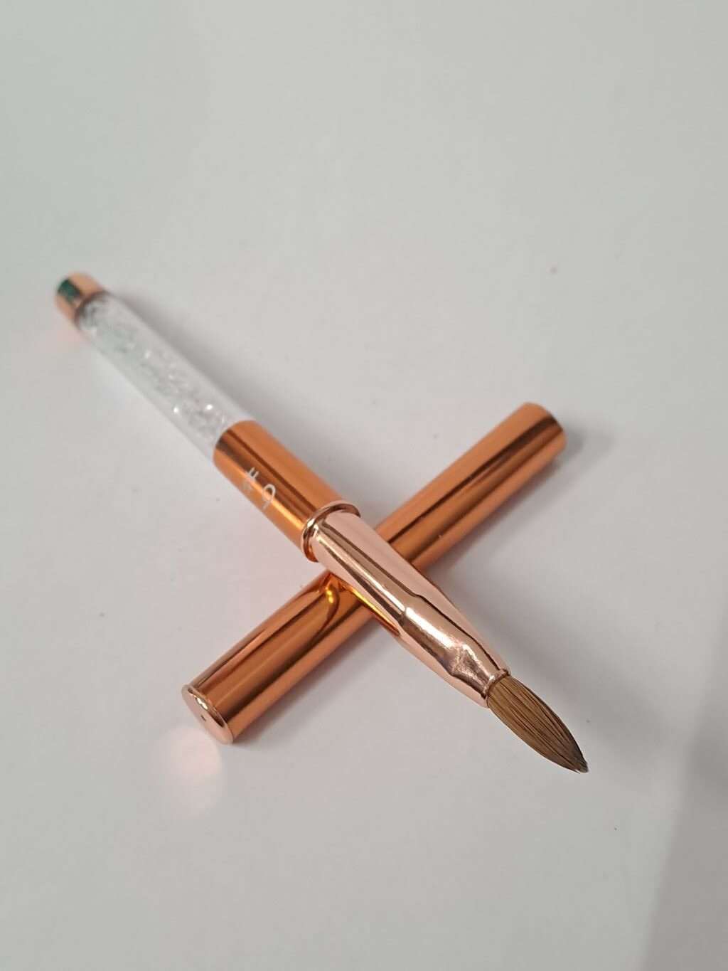 Rose Gold #9 Acrylic Brush