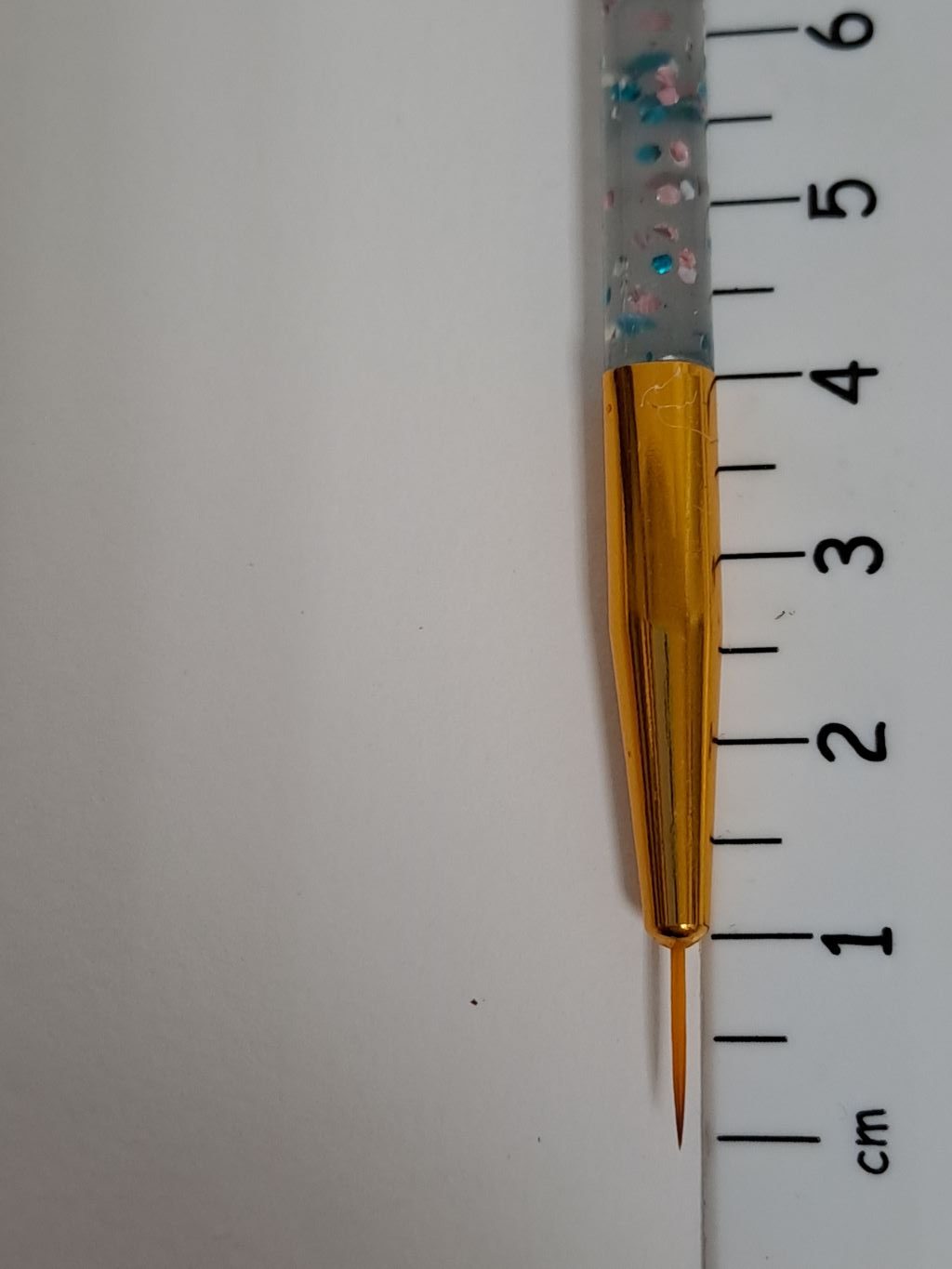 Pink & Blue Sparkle Line Brush