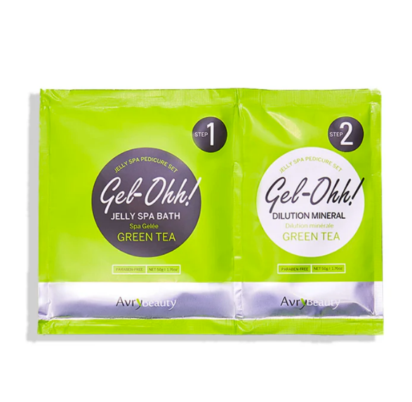 Green Tea -Avry Beauty Gel-Ohh Jelly Spa Pedi Bath