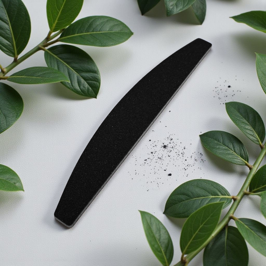 Boomerang Nail File Black 100/180
